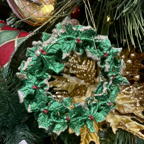 Венок зелёный, 11 см