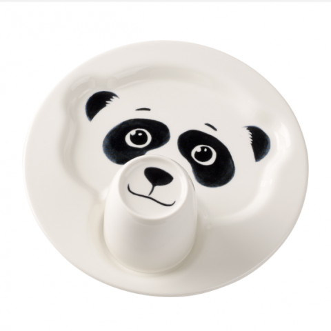 Тарелка с кружкой Панда Animal Friends,  [Арт. 1486548590] Villeroy & Boch