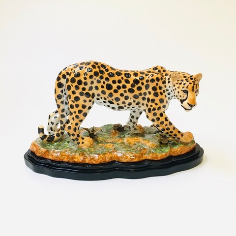  Статуэтка Леопард фарфоровый [Арт. 380-251]