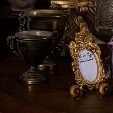 Кашпо с ручками Винтаж L