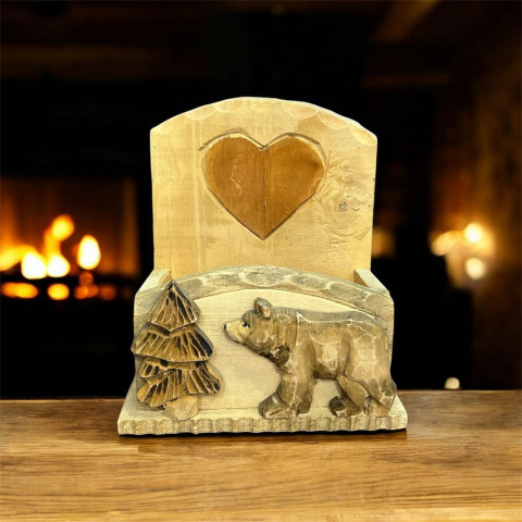 Ключница Медведь 17х19 см [Арт. DEC3393]