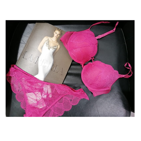 Бюстгалтер розовый [La Perla]