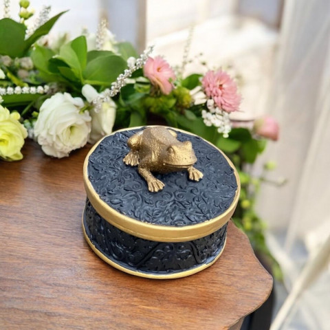 Шкатулка Лягушка 8,5 см