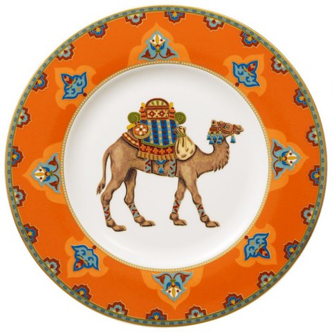 Салатная тарелка 22 см Мандарин Samarkand Mandarin,  [Арт. 1047322650]