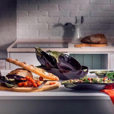 Салатник Баклажан 26 см Bordallo Pinheiro