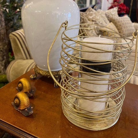 Подсвечник Спираль, 23 см