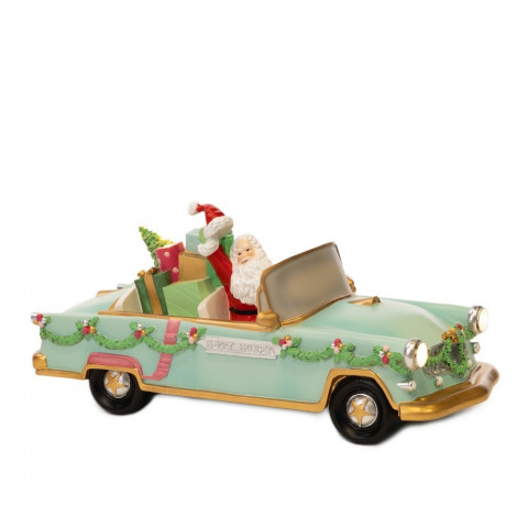 Машина с Дедом Морозом