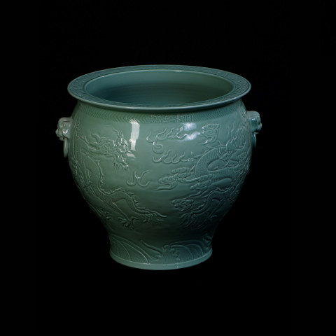 Фарфоровое кашпо 50 см UNI.569/СА