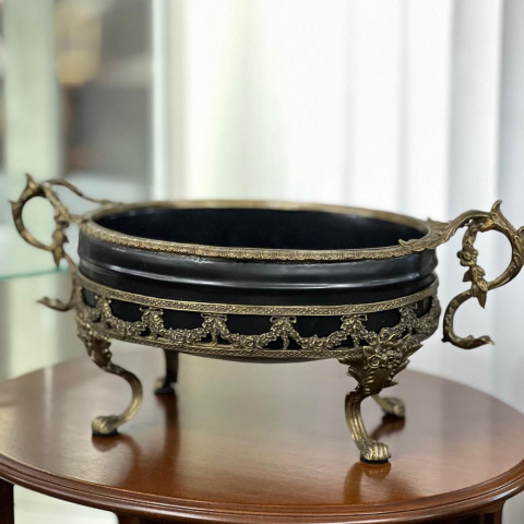 Чаша чёрная бронзовая